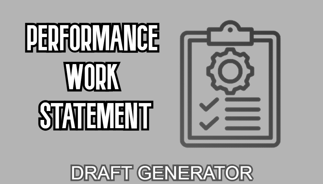 Performance Work Statement