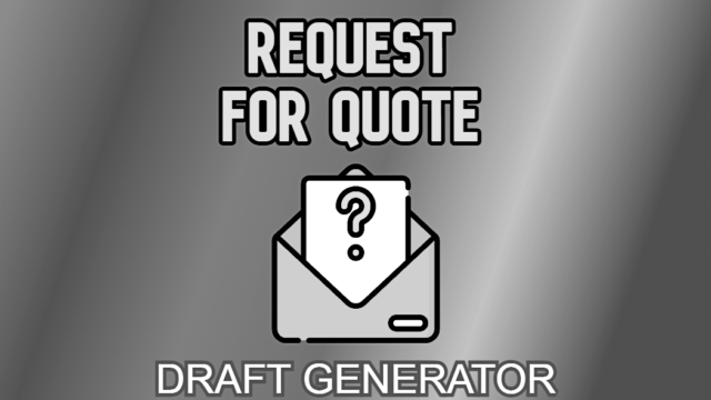 Request for Quotes