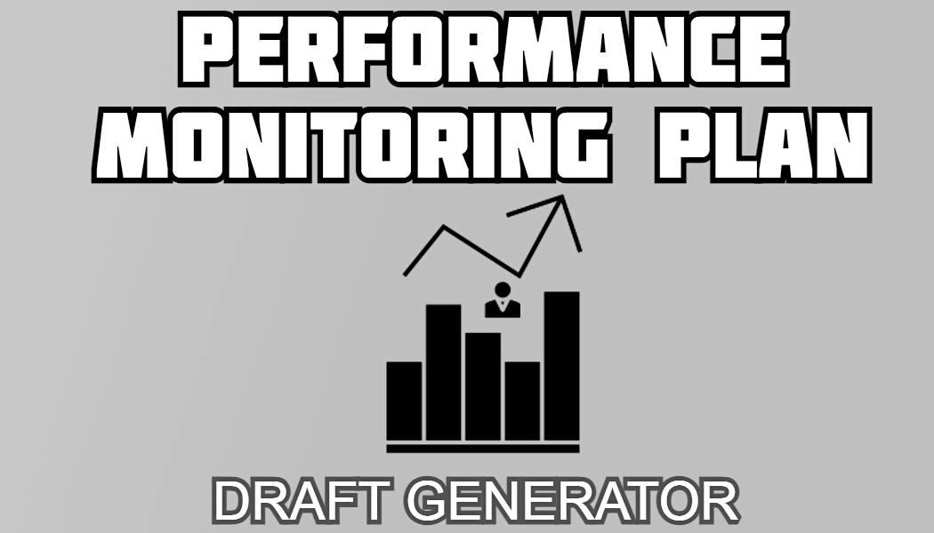 Performance Monitoring Plan